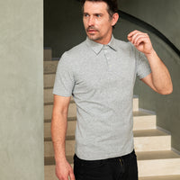 PÁNSKÉ ŠEDÉ POLO