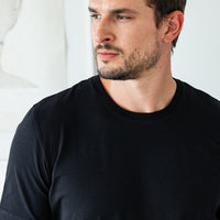 pánské tričko černé, men's black T-shirt