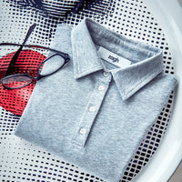 PÁNSKÉ ŠEDÉ POLO