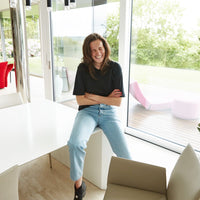 dámské černé oversized tričko, women's black oversized T-shirt