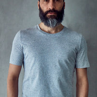 PÁNSKÉ ŠEDÉ TRIČKO