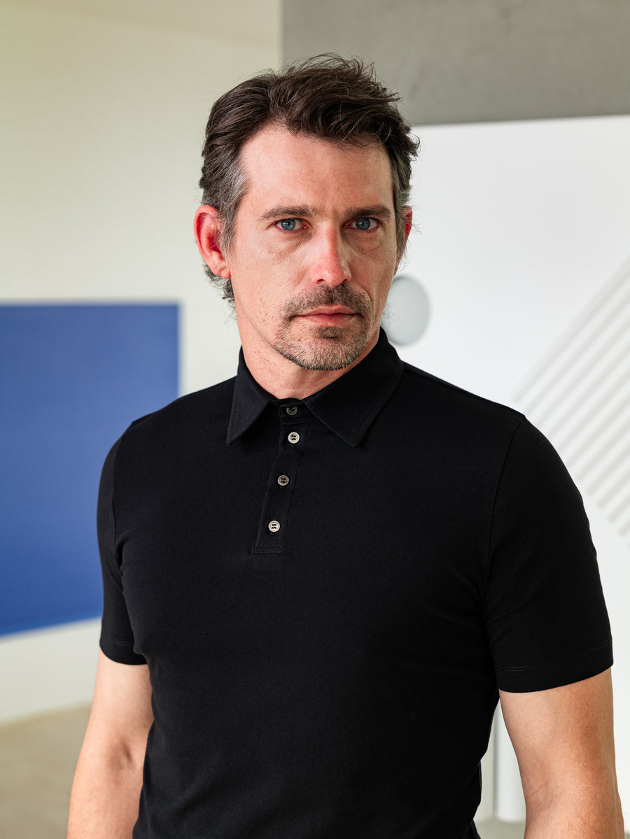 PÁNSKÉ ČERNÉ POLO