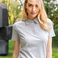 dámské polo šedé, grey women's polo