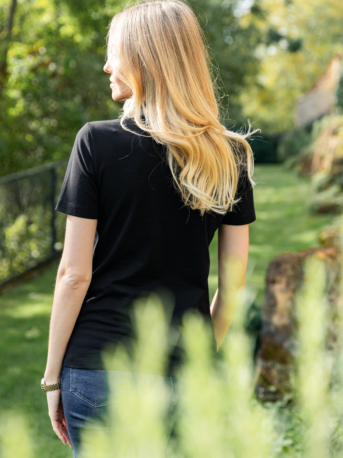 DÁMSKÉ ČERNÉ POLO