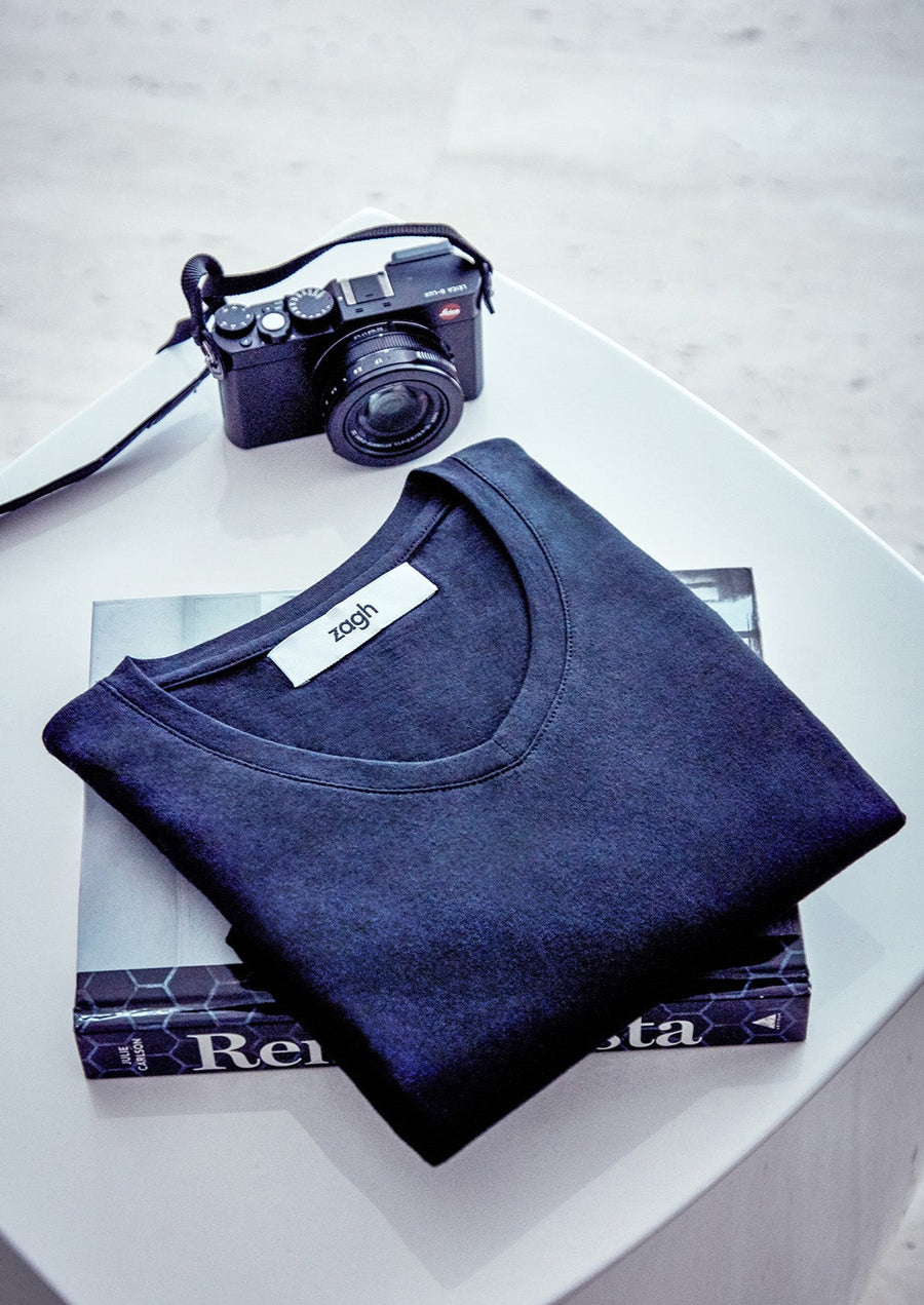 pánské véčko černé, men's black V-neck