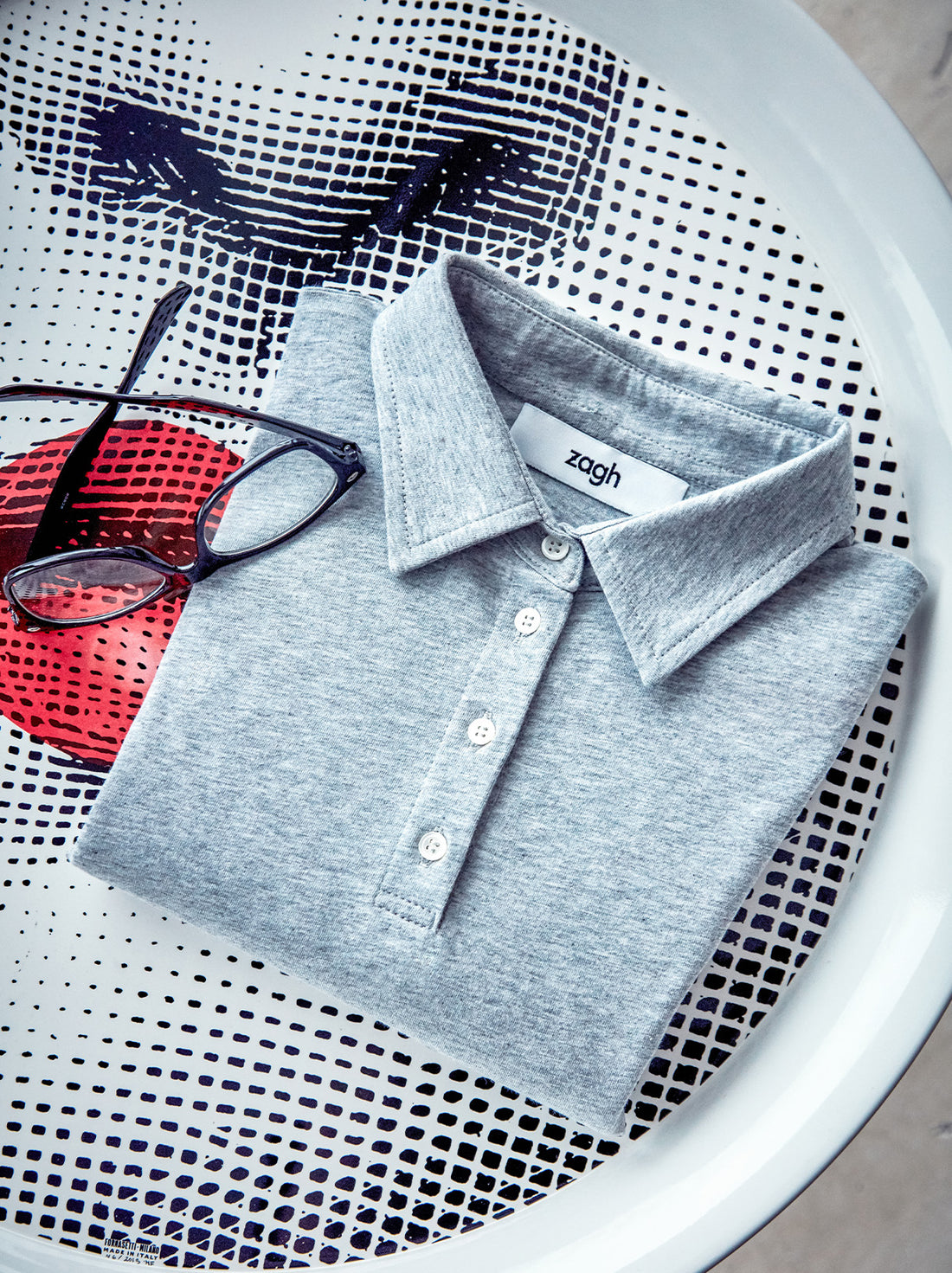 PÁNSKÉ ŠEDÉ POLO